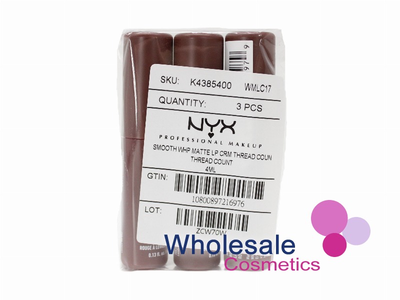 9 x NYX Professional Makeup Smooth Whip Matte Lip Cream - 17 THREAD COUNT